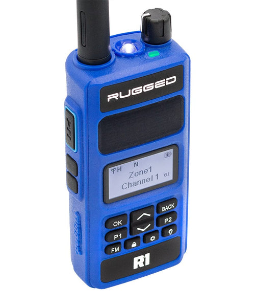 RUGGED HANDHELD 5W DUAL BAND DIGITAL/ANALOG RADIO