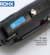 WATERPROOF ANALOG/DIGITAL - UHF & VHF HANDHELD RADIO - [HIGH VISABILITY]