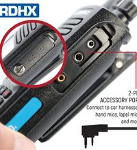 WATERPROOF ANALOG/DIGITAL - UHF & VHF HANDHELD RADIO - [HIGH VISABILITY]