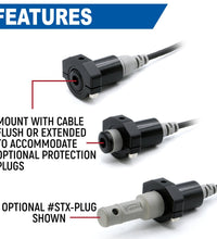 SINGLE HEADSET / HELMET STX STEREO JACK - BAR MOUNT