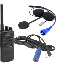 SINGLE SEAT KIT WITH DIGITAL RADIO AND HELMET KIT (UHF)