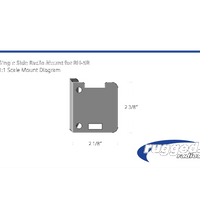 SINGLE SIDE HANDHELD RADIO MOUNT FOR RH5R