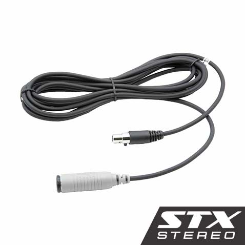 STX STEREO STRAIGHT CABLE TO INTERCOM - 12 FEET