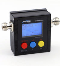 SWR UHF & VHF ANTENNA POWER METER WITH CABLES