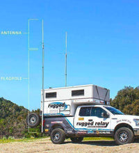 7' 4" UHF FIBERGLASS ANTENNA (PRIMARILY A BASECAMP ANTENNA)