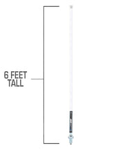 7' 4" UHF FIBERGLASS ANTENNA (PRIMARILY A BASECAMP ANTENNA)