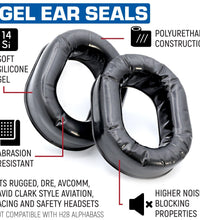 REPLACEMENT GEL EAR SEALS FOR HEADSETS (PAIR)