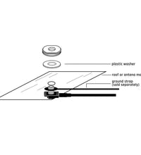 UNI-MAG UNIVERSAL NMO OR MAGNETIC ANTENNA MOUNT