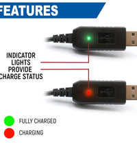 XL BATTERY USB CHARGING CABLE