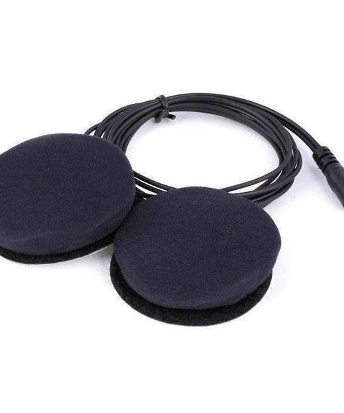 MONO VELCRO MOUNT HELMET SPEAKERS WITH 3.5MM PLUG