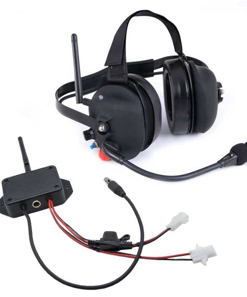 WIRELESS BEHIND THE HEAD (BTH) HEADSET CONVERSION TO RUGGED INTERCOMS (OFFROAD WIRED)